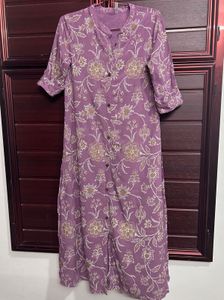 Floral A-line Kurta