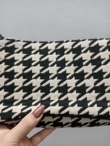Houndstooth Handbag