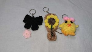 Crochet Keychains (Set of 3)