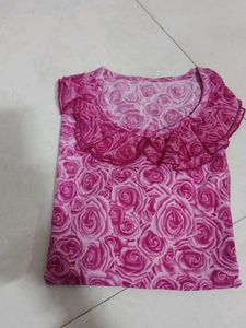 Rose Pink Top