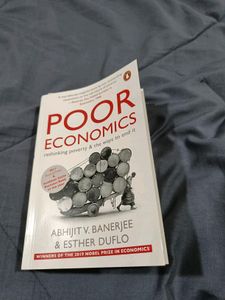 🆕 Poor Economics Book Paperback By Abhijit Benrji