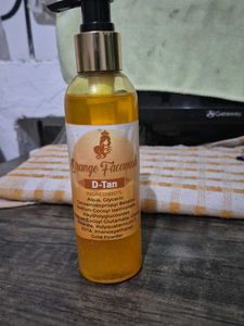 Home Made Orange D-Tan Face Wash