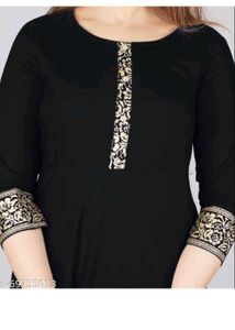 Elegant Black Ethnic Gown