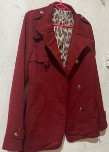 Red Trench Coat