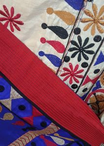 Cotton Silk Saree With Attached Blouse