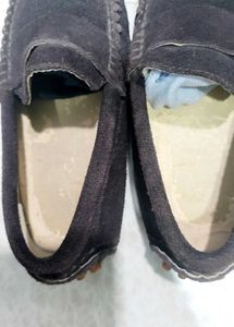 kids Stylish Black Loafers