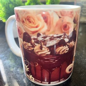 Cake & Roses Mug
