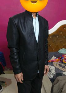 Black coat pant