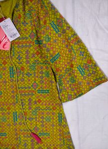 Max Ladies Lime Tunic