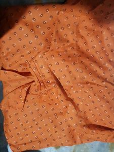 Orange Color Full Shirt