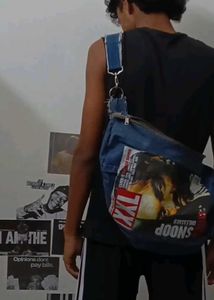 GRPAHIC DENIM BAGS