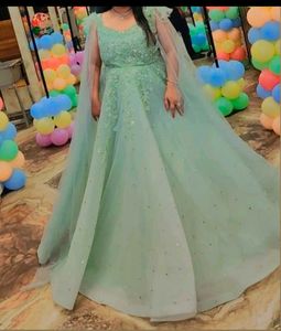 Elegant Embroidered Wedding Dress