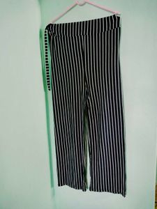 Striped Wide Leg Pants