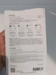 Franz Active Spot Patches