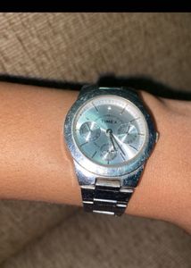 Timex Silver Watch