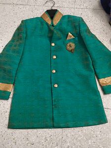 Elegant Green Sherwani