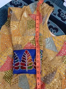 Festive Yellow Kurta with Dupatta n Plazo