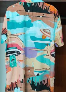 Abstract Print Shirt