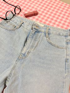 Ripped Light Wash Jeans