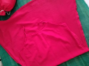 Red And Golden Dress Set