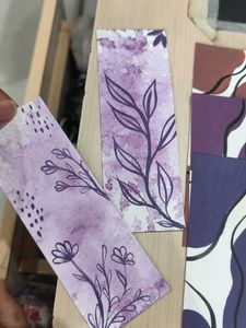 Handmade Watercolor Bookmarks