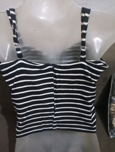 Black Lining Padded Top Buy