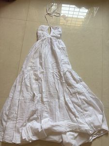 Dreamy White Dress American Eagle - Free Size