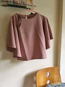 Wardrobe Dusty Rose Color Formal Top