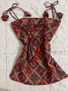 Corset strap Kurti