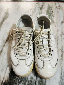 Asics Onitsuka Tiger White Leather Sneakers