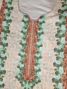 Floral Print Kurta