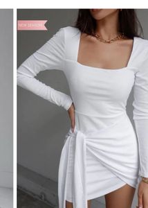 Chic White Mini Dress