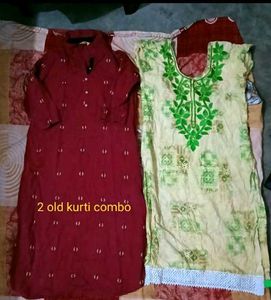 औरतों की 2 कुर्ती कॉटन में women kurti combo
