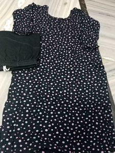 L Size Kurti Set For Summer