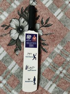 Thums Up Signed Cricket Bat - Champions 2024