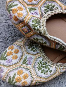 Kiara Embroidered Mules