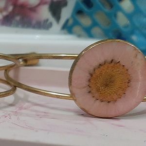 Pink Daisy Bracelet