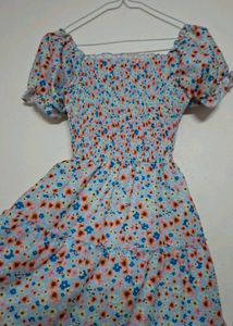 Urbanic Floral Print Mini Dress
