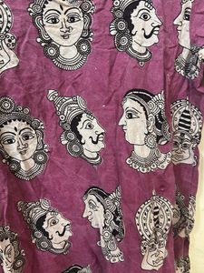 Printed Purple Blouse