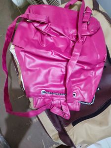 Crystle backpack Bag 5L For Women And Girls