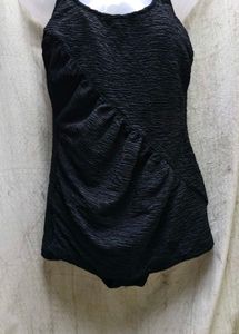 62108. Black One Piece Swimsuit
