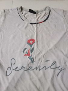 Women Nightdress T-Shirt M Size