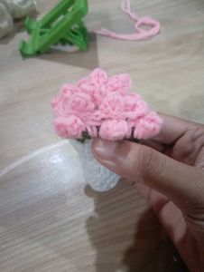 Handmade Crochet Flower Coaster