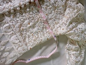Elegant Embroidery White jacket