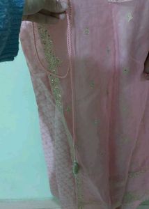 Slik Anarkali Suit Set