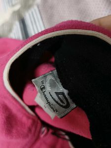 Champion Women Pink Fleece Jacket