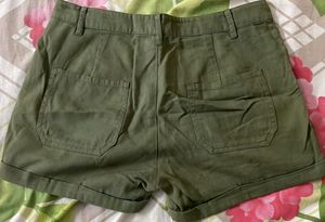 Rio Olive Green Shorts
