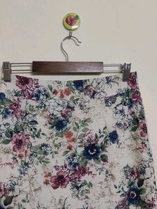 Floral Print Skirt