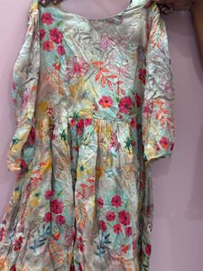 ALIA PATTER Floral Print Dress
