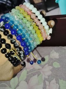Glass Beads Bracelet All Designs Are Available